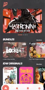 IDW Digital Comics Experience app screenshot 2