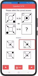 Abstract Reasoning Test Prep app screenshot 3