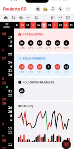 Roulette EC app screenshot 1
