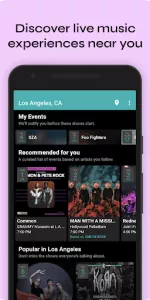 Bandsintown Concerts app screenshot 3