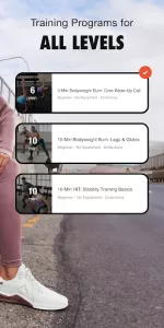 Nike Training Club app screenshot 2