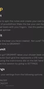 Drummit app screenshot 13
