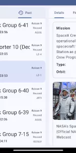 SpaceX  app screenshot 6