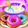 Donut Maker Bake Cooking Games app icon