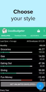 Goodbudget app screenshot 8