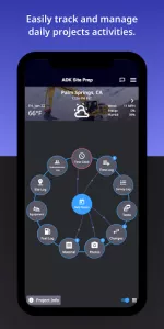 SMART CONSTRUCTION Field app screenshot 1