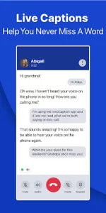 InnoCaption Live Call Captions app screenshot 1