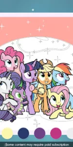 My Little Pony Color By Magic app screenshot 8