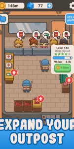 Idle Outpost app screenshot 3