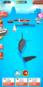 Idle Shark World  app screenshot 4