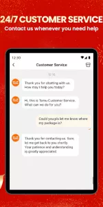 Temu app screenshot 24