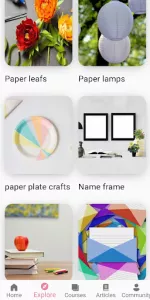 Learn Paper Crafts & DIY Arts app screenshot 5