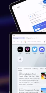 Opera browser with AI app screenshot 9