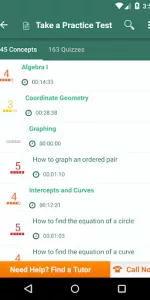 High School Math Practice app screenshot 2