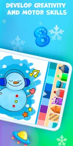 Baby coloring book for kids 2+ app screenshot 5