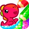 Coloring games for kids age 5 app icon