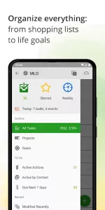 MyLifeOrganized app screenshot 1