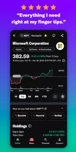 Yahoo Finance app screenshot 3
