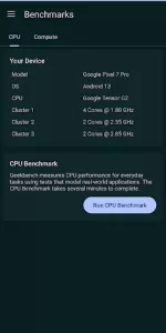 Geekbench 6 app screenshot 1