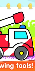 Coloring games for kids age 5 app screenshot 2