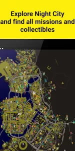 NightCityMap app screenshot 8