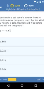 High School Physics Practice app screenshot 3