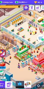 Idle Supermarket Tycoon－Shop app screenshot 6