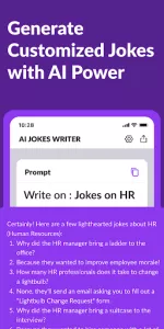 AI Jokes Generator app screenshot 2