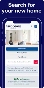 NP Dodge Real Estate app screenshot 1