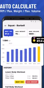 Gym Workout Tracker app screenshot 3