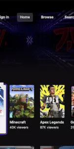 Twitch app screenshot 15