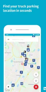 Truck Parking Europe app screenshot 1