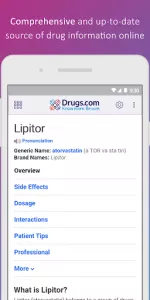 Drugs.com Medication Guide app screenshot 3