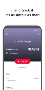 Boosted Time Tracker app screenshot 4