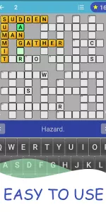 English Crossword puzzle app screenshot 2