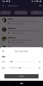 BandFriend  app screenshot 6