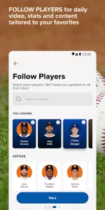 MLB app screenshot 3