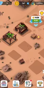 Idle Desert City app screenshot 4