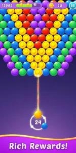 Bubble Shooter Gem Puzzle Pop app screenshot 29