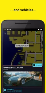 NightCityMap app screenshot 4