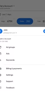 Google Ads app screenshot 4