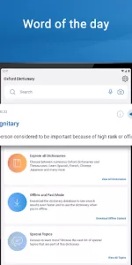 Oxford Dictionary & Thesaurus app screenshot 23