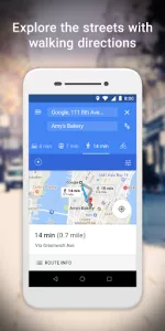 Google Maps Go app screenshot 4