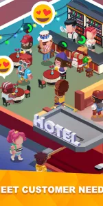 Sim Hotel Tycoon app screenshot 8