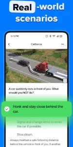 DMV Genie CDL Prep Test 2024 app screenshot 9