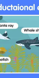 Learn Ocean Animals for kids app screenshot 12