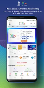 MyGov app screenshot 1