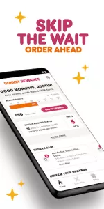 Dunkin app screenshot 1