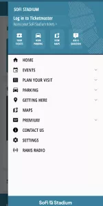 SoFi Stadium app screenshot 4