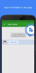 Google Translate app screenshot 1